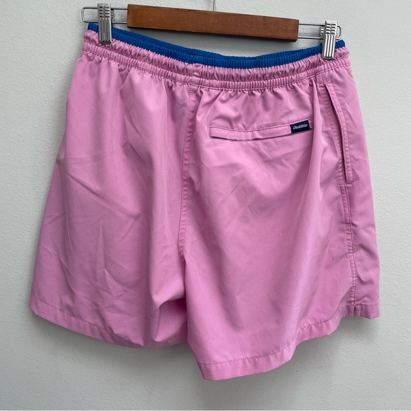 Chubbies men’s swimming trunks shorts bathing suit size large pink w mesh liner - Picture 2 of 8